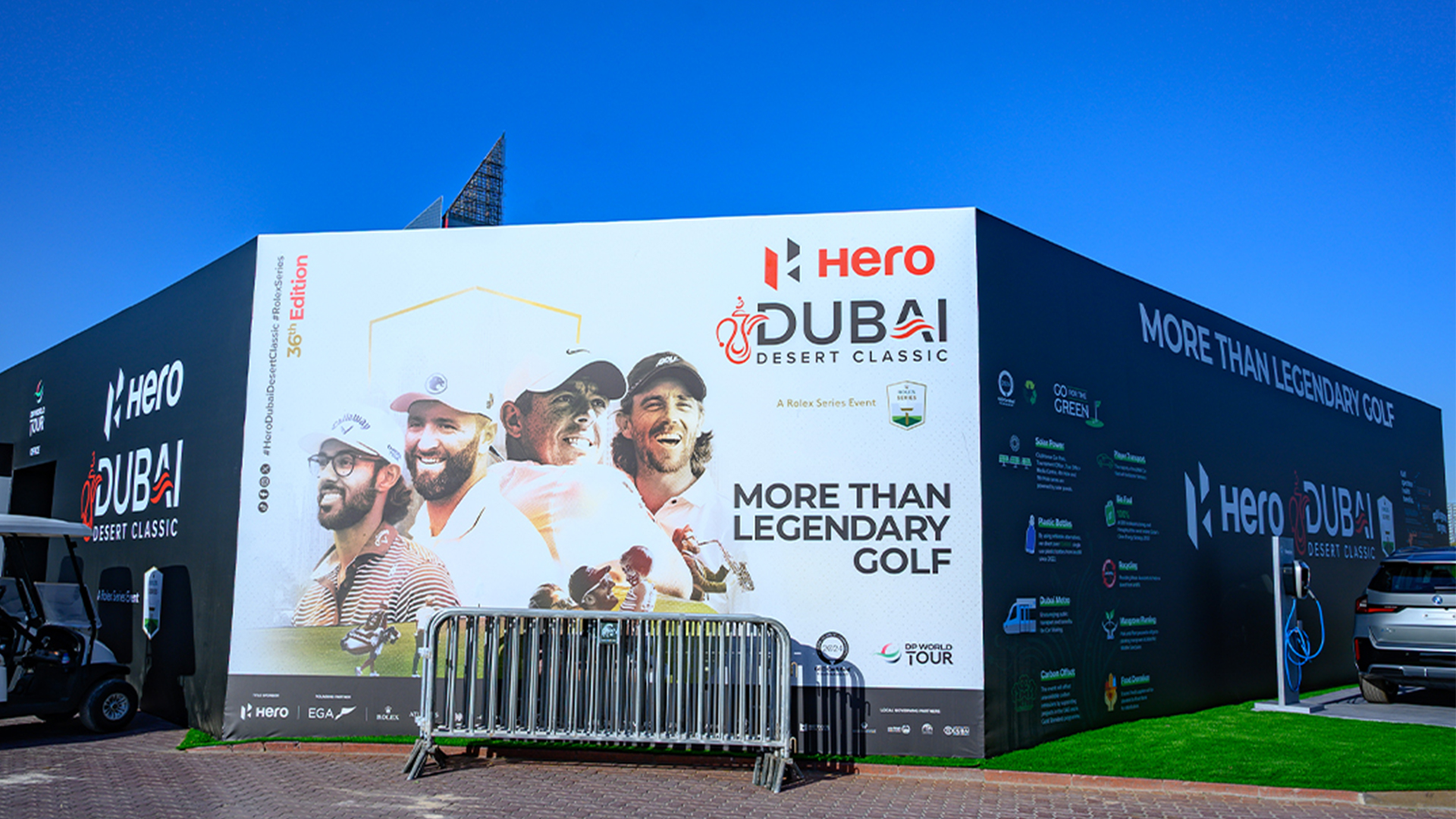 Hero Dubai Desert Classic 2025 at the Emirates Golf Club, UAE