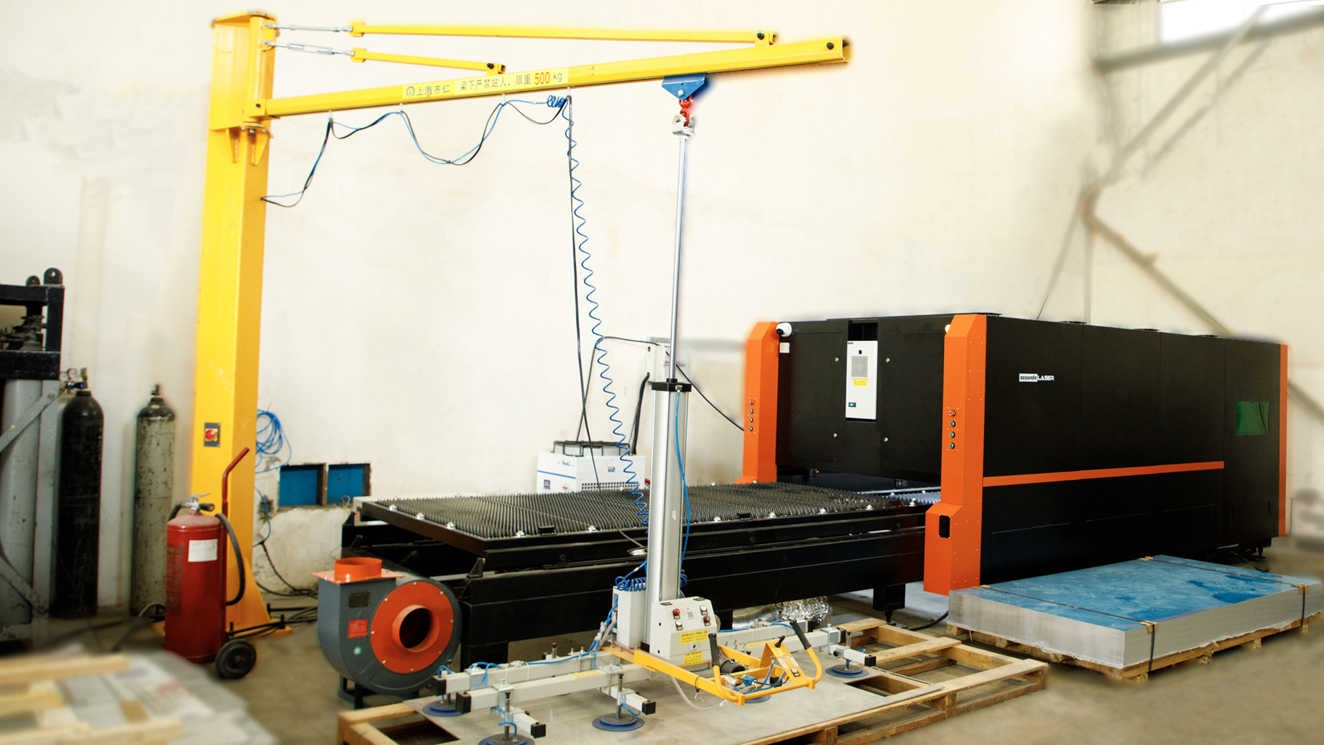 Fiber Laser Cutter Installed in the UAE