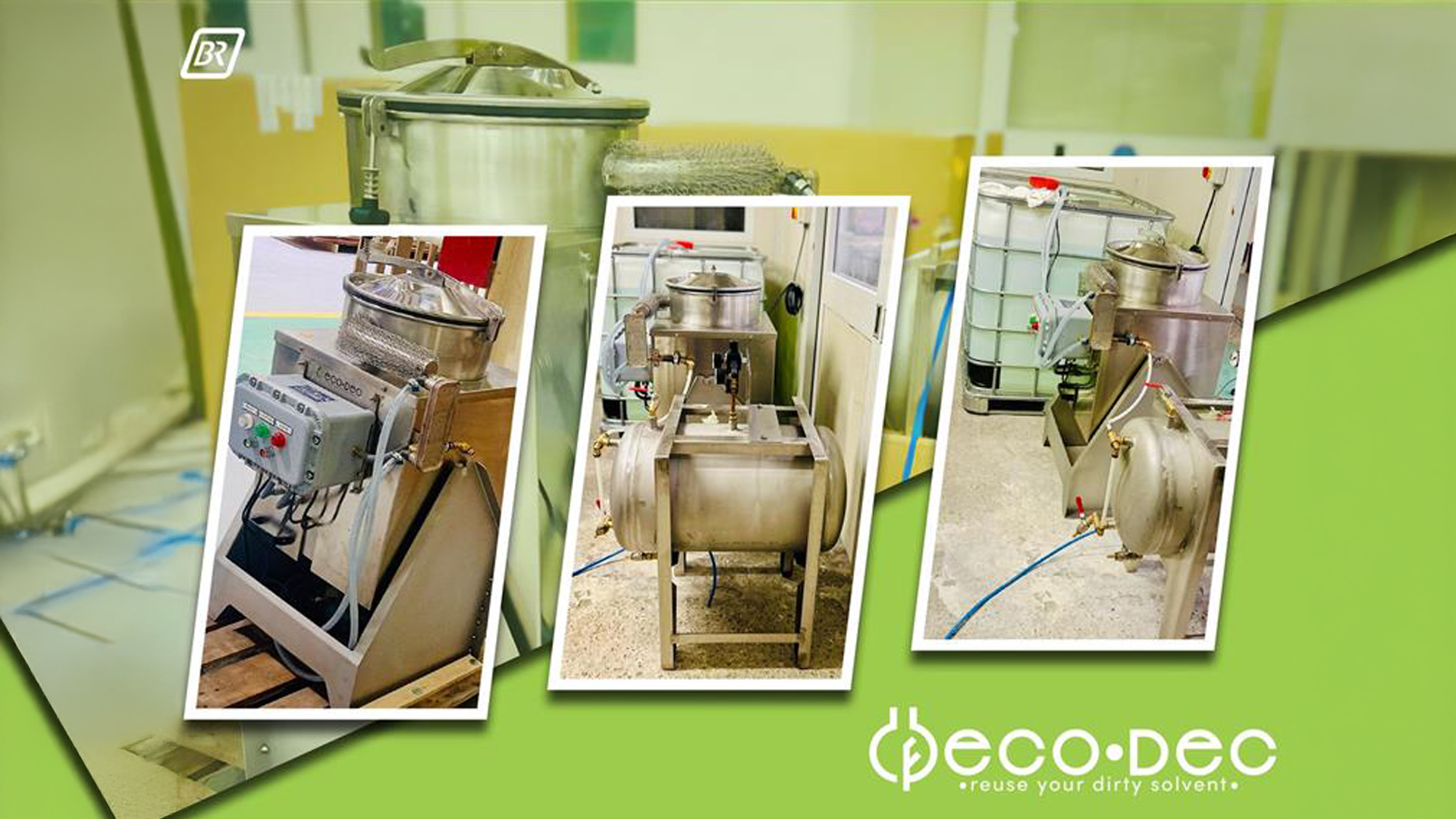 Solvent Recycling Machine Installed in Qatar